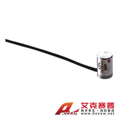 HBK 4374型號(hào)  微型壓電電荷加速度計(jì)，側(cè)面連接器，一體式電纜