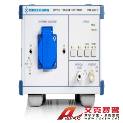 R&S羅德與施瓦茨 ENV216 二線制 V 形網(wǎng)絡 被測設備的干擾電壓測量