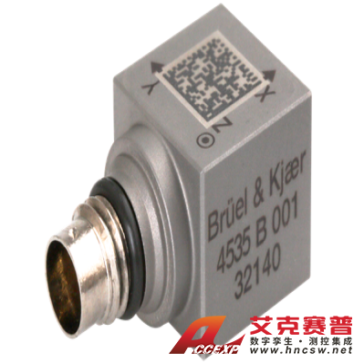 HBK 4535-B-001型  通用三軸CCLD加速度計,TEDS,98mV/g,不含電纜