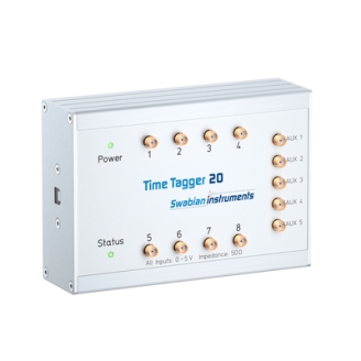 Swabian Time Tagger 20 流式時間數字轉換器