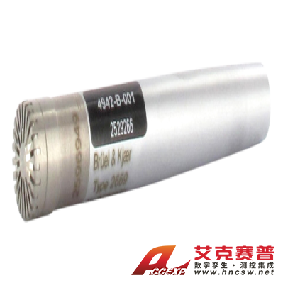 HBK 4942-B-001型  帶2669-B型前置放大器的?英寸擴散場傳聲器，6.3 Hz 至 16 kHz，預(yù)極化