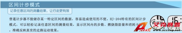記錄區間步行數據，反映走路運動效果