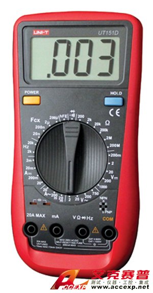 優利德 UNI-T UT151D 數字萬用表