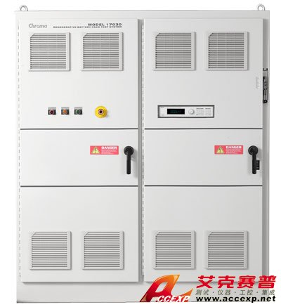 艾克賽普 Chroma 17030 能源回收式電池包測試系統圖片