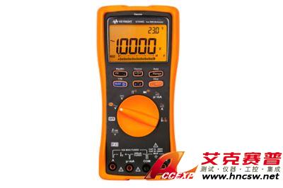 keysight是德 U1242C 手持式數字萬用表，4 位，IP67