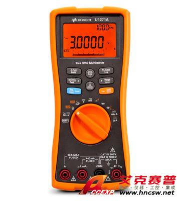 keysight是德 U1271A 手持式數字萬用表,4位半,IP54