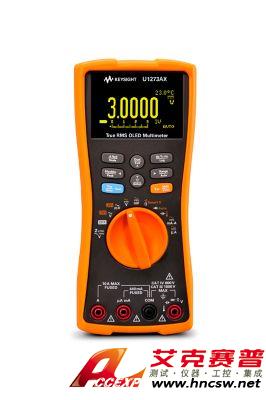 keysight是德 U1273AX 手持式數字萬用表,4位半,IP54,OLED 顯